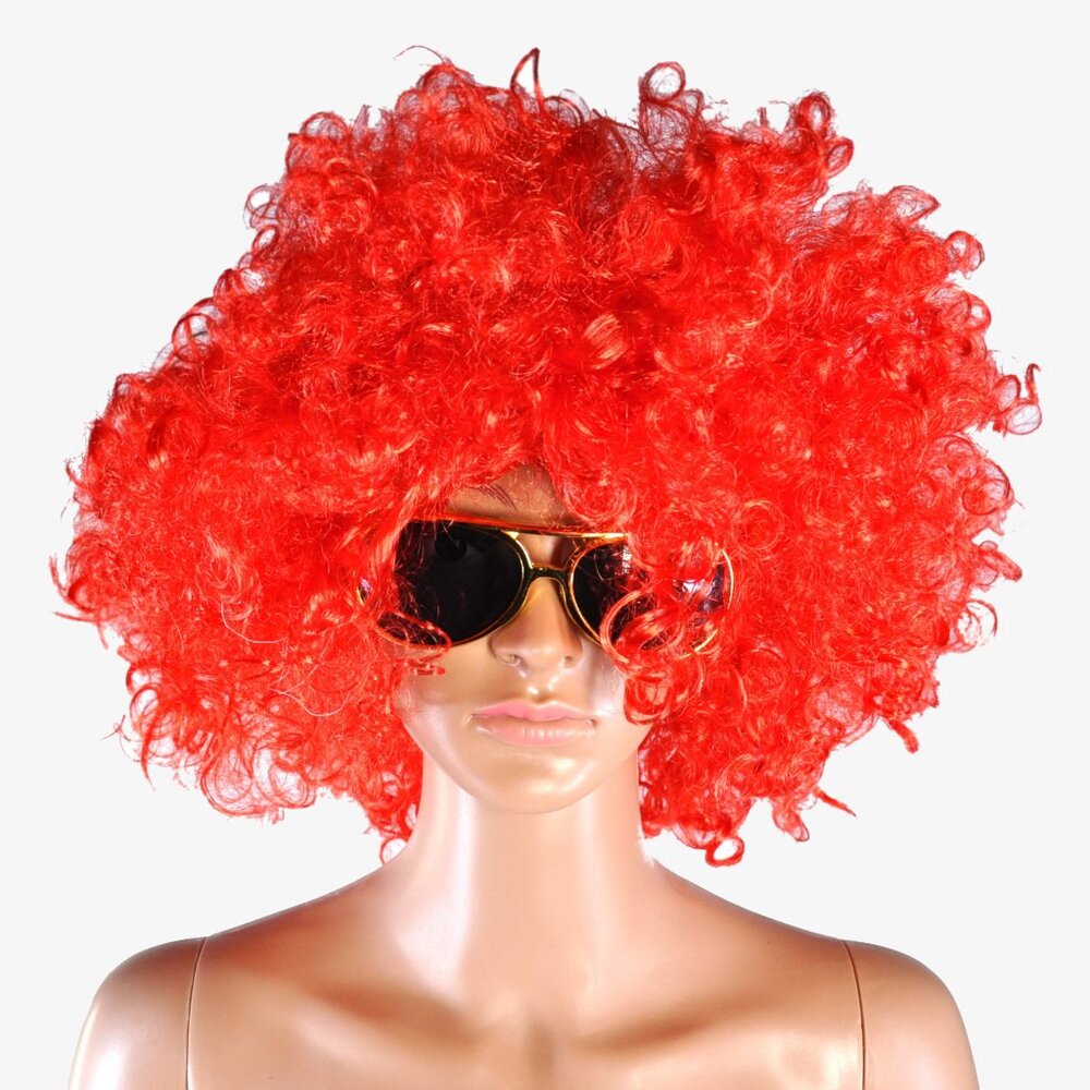 Rock Star Wig and Sunglasses